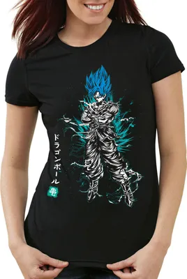 Produktbild von style3 Songoku Venegance Damen T-Shirt roshi ball z dragon, Größe:L