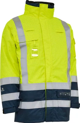 Produktbild von ELKA Securetech Multinorm ArbeitsParka Shell WarnSchutzjacke Warngelb XL