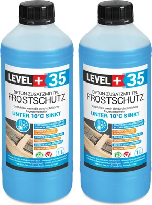 Produktbild von 2 L Beton-Zusatzmittel Frostschutz Plastifizierer Betonverflüssiger Top HQ+ RM35