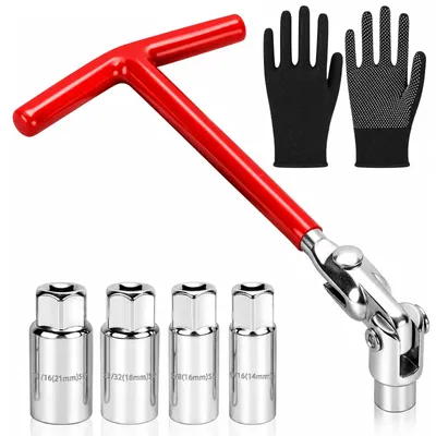 Obrázek produktu pro Sada klíčů na zapalovací svíčky 14/16/18/21 mm s T-rukojeťí