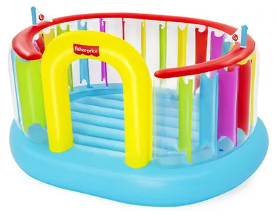 Image de Château gonflable Fisher Price Bouncer Bouncetopia avec pompe intégrée BESTWAY 93561