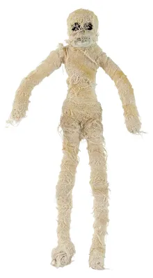 Produktbild von Biegsame Mumie im Fetzenlook 34 cm, KI-generiertes Bild