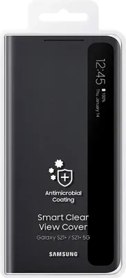 Image de SAMSUNG EF-ZG996CB - Smart Clear View Cover G S21+ Noir