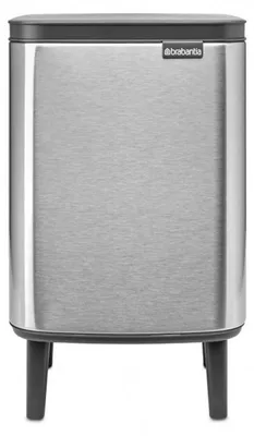 Image de Brabantia BO Mülleimer HI 7 l Matt Steel Fingerprint Proof