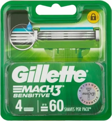 Obrázok produktu pre Náhradné hlavice Gillette Series 3 Sensitive
