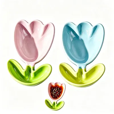 Immagine prodotto di 2 ciotoline mini per dessert, ciotoline in Vetroceramica per antipasti