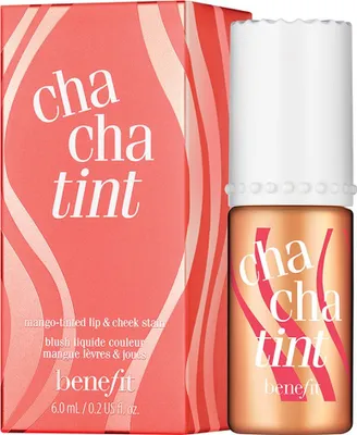 Zdjęcie produktu dla Benefit Chachatint Cheek & Lip Stain Róż w płynie do ust i policzków Mango, 6 ml