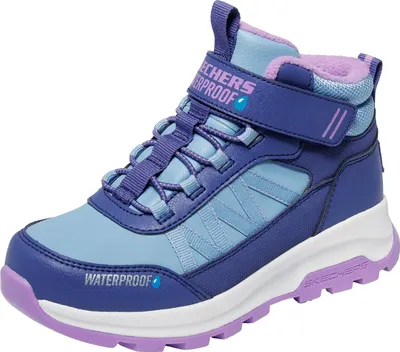 Produktbild von Skechers Storm Blazer-Arctic Mass Kinder Winterstiefel Sneaker 303493L blau/lila, Schuhgröße:35 EU