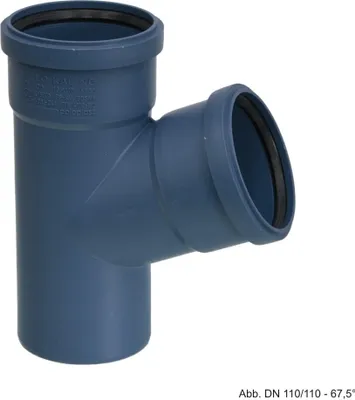 Produktbild von Poloplast POLO-KAL NG Abzweig DN 110, 110, 67, 1 Stk.