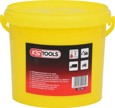 Zdjęcie produktu dla KS TOOLS Pasta do montażu opon 5 kg żółta - 100.4005