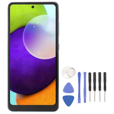 Produktbild von OLED Display Einheit für Samsung Galaxy A52 4G (SM-A525F) – Touchscreen Ersatz mit Fingerabdrucksensor & Reparaturwerkzeug