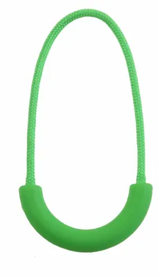 10 Zipper-Schlaufen f Reißverschluss Zieher Zipper-Verlängerung hellgrün
