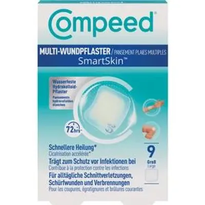 Produktbild von Compeed Multi-Wundpflaster Smartskin groß 9 St