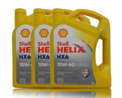 Produktbild von Shell Helix HX6 10W-40 3x5 Liter