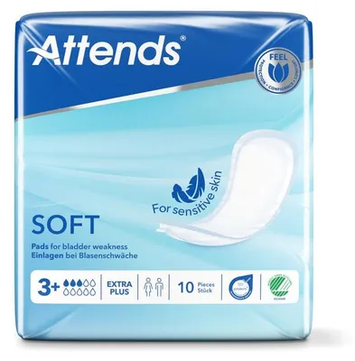 Productafbeelding van Attends Inlegger Soft Extra Plus 3 (10 Stuks)