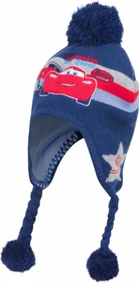 Produktbild von Disney Cars Baby Mütze – Stylischer Komfort für kalte Tage Dunkelblau 48 cm