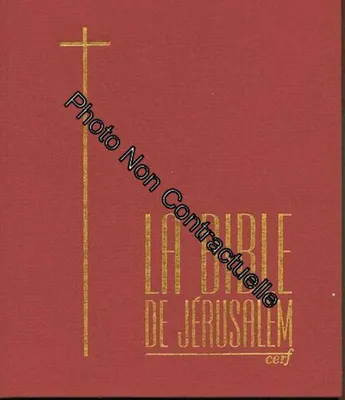Produktbild von La Bible De Jérusalem