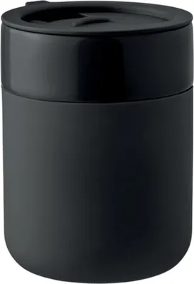 Obrázek produktu pro MidOcean - Hrnek na pití "Qeram", keramika, 330ml MO396 (jedna velikost) (černý)