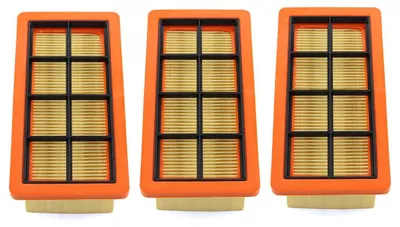 3 Faltenfilter für Kärcher AD2/AD3/AD4 – Ersatz 6.415-953.0