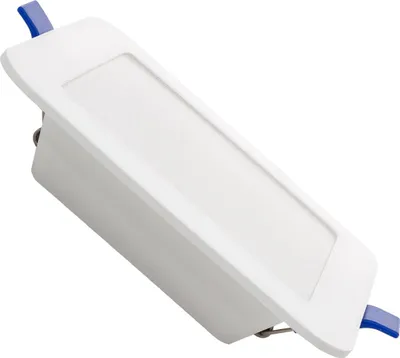Produktbild von LED Einbaustrahler flach 6W Eckig SOLID Ausschnitt 110x110 mm 3000K Nicht Dimmbar Warmweiß