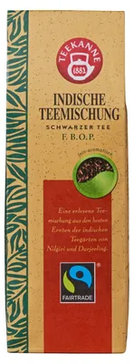 Produktbild von Teekanne Indische Teemischung schwarzer Tee | Fairtrade | loser Tee | 250g
