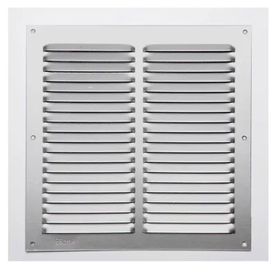 Produktbild von Gitter ohne Rand Aluminium 0,6 Naturfarbe 200x200mm