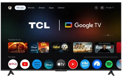 Produktbild von TCL 65P69K, 165,1 cm (65"), 3840 x 2160 Pixel, LED, Smart-TV, WLAN, Schwarz
