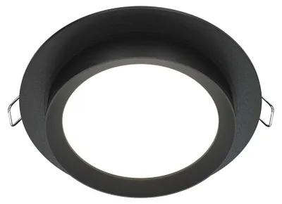 Immagine prodotto di Luce da incasso, metallo nero, 1x GX53, diametro 11 cm
