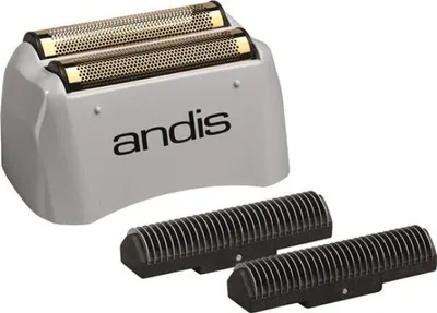 Produktbild von Andis 17280, Folie + Klingen-Set, Schwarz, Gold, Grau, Andis, TS-1,TS-2, 60,5 mm, 28,7 mm