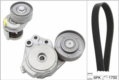 Produktbild von INA 529 0342 10 Keilrippenriemensatz für VW GOLF VI (5K1)