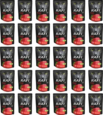 Produktbild von Dolina Noteci Rafi Cat mit Rindfleisch für Katzen 30x300g