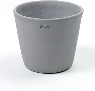 Produktbild von Serax Blumentopf Dekotopf Grau D 13 cm H 11 cm Vorteilsangebot pro 2 Stück