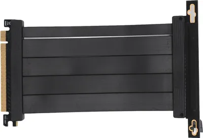 Zdjęcie produktu dla Przedłużacz PCIE 4.0 X16 90 stopni 26 GB/s 5,9-calowy ekranowany, pozłacany przedłużacz GPU do RTX3090 RTX3080ti RTX3080