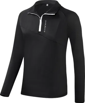 Produktbild von BLACK CREVICE - Damen Funktionsshirt/Skirolli/Midlayer | Farbe: Schwarz | Größe: 36
