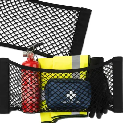 Obrázok produktu pre EDIBAZZAR | Elastická sieť do batožinového priestoru 50 x 25 cm s suchým zipsom