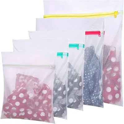 Produktbild von Wäschesack Set 5 Stück für Waschmaschine Reise Unterwäsche Babykleidung