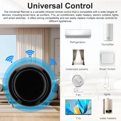 Obrázok produktu pre Tuya WiFi IR univerzálny diaľkový ovládač All-in-One bezdrôtový ovládač Infračervený ovládač kompatibilný s hlasovým ovládaním Alexa Assistant