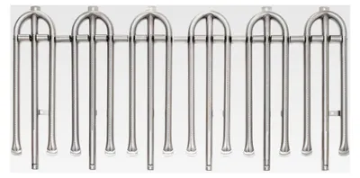 Produktbild von Edelstahl Brennerrohr-Set für 6-flammige Gas-Grills und Bräter