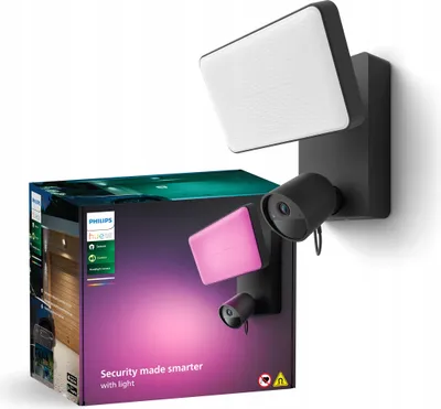Obrázok produktu pre Philips 8720169177703, IP bezpečnostná kamera, Vonkajší, Bezdrôtový, Múr, Čierna, Guľka (tvar)