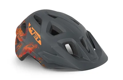 Produktbild von MET ELDAR Kinderfahrradhelm, matt grau, Größe unismall