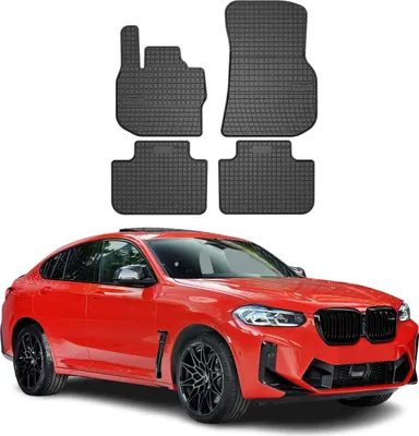 Immagine prodotto di 2018-2025 BMW X4 G02 Tappetini TPE Nero 4 pz
