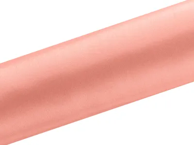Produktbild von Glatter Satin, Koralle, 0,16 x 9 m (1 Karton / 48 Stk.) (1 Stk. / 9 m.)
