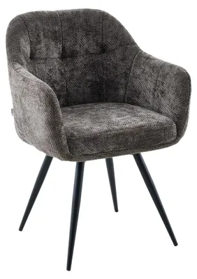 Produktbild von HOMLA COMODO Stuhl in Stoff braun 59x58x84 cm