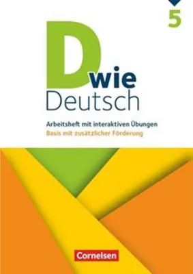 Produktbild von D wie Deutsch - Zu allen Ausgaben 5. Schuljahr - Arbeitsheft mit interaktiven Übungen auf scook.de
