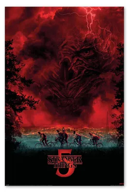 Produktbild von Stranger Things 5 Poster Vecna Sky 61 x 91,5 cm