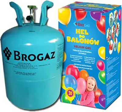 Produktbild von Zylinder mit Helium 0,40 m3 für 50 Ballons mit einem Reduktion
