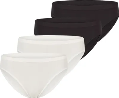 Produktbild von sloggi 4er Pack GO Sense Hipster Hipster im modernen puristischen Design, Super weich und komfortabel, Mit kleinem Heatseal Markenschriftzug über dem Beinabschluss