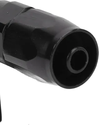 Immagine prodotto di Adattatore AN6 per estremità del tubo flessibile girevole, 90 gradi, per linee di riscaldamento di olio, gas, aria, refrigerante, acqua, liquido