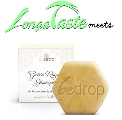 Immagine prodotto di bedrop Shampoo solido alla pappa reale con miele di manuka e propoli - 65g