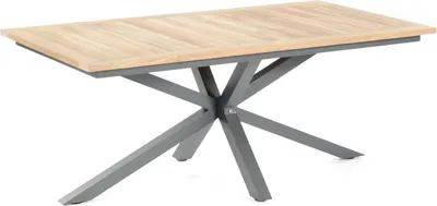 Produktbild von Sonnenpartner Gartentisch Base-Spectra diagonal 200x100 cm Aluminium anthrazit